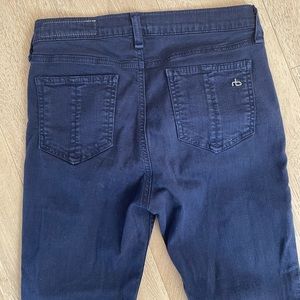 Rag and Bone modern skinny designer jeans blue